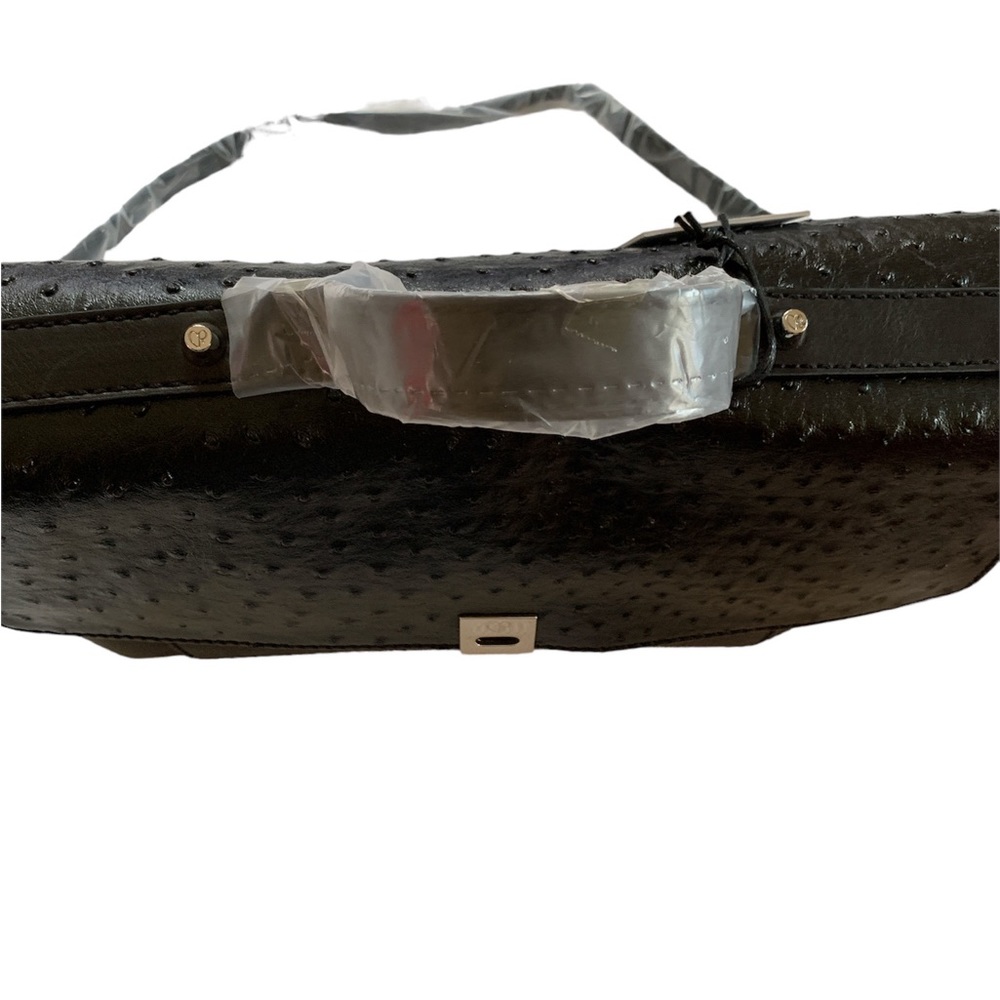 Charlotte Ronson Black Satchel - Picture 7 of 9